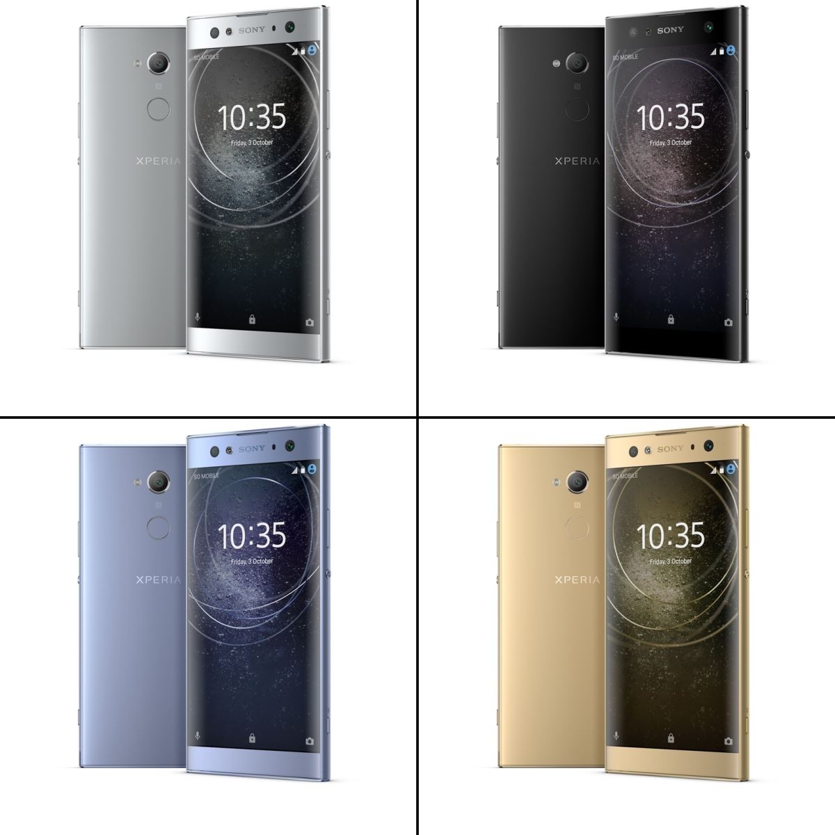 Sony Xperia XA2, XA2 Ultra, Xperia L2 ra mắt với chip mạnh, pin lớn hơn