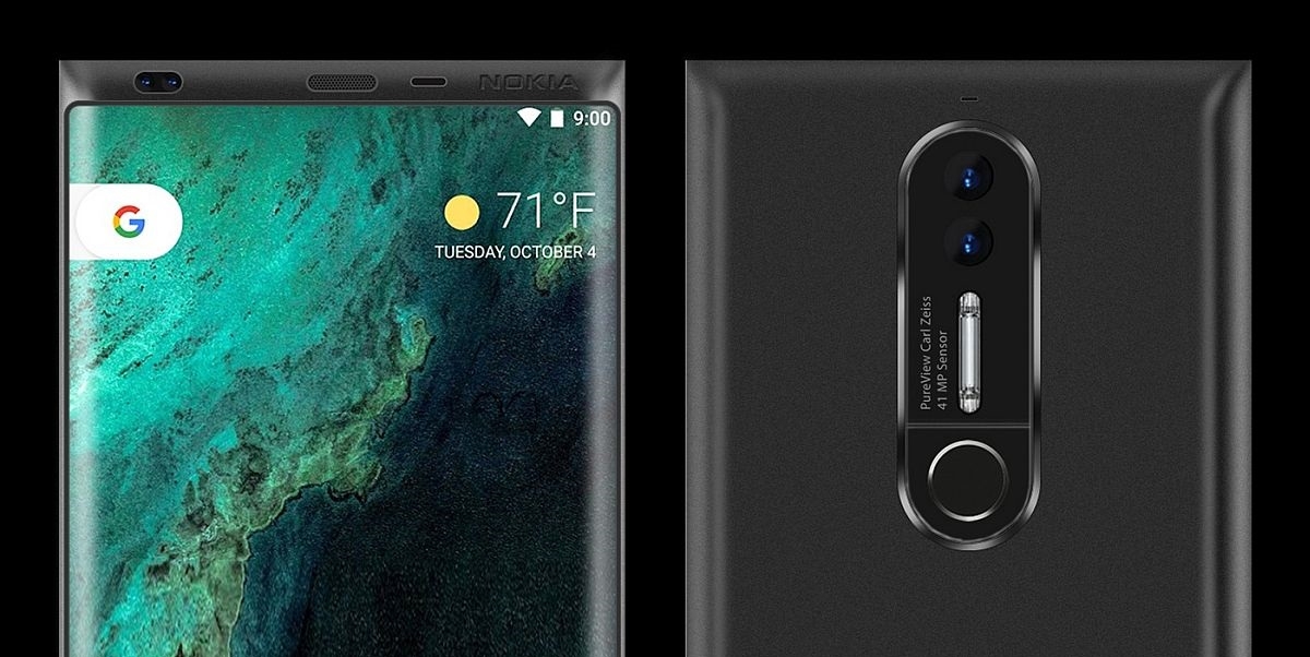 Nokia N9 xuất hiện với viền cạnh cong, tỷ lệ 18:9 cùng camera kép 41MP cực chất