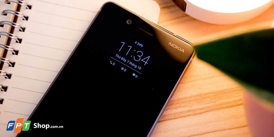 Nokia 8 - Dùng thử tính năng chạm để mở máy và Glance Green