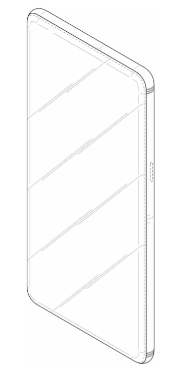 Smartphone Samsung hoàn toàn không có viền cạnh xuất đầu lộ diện
