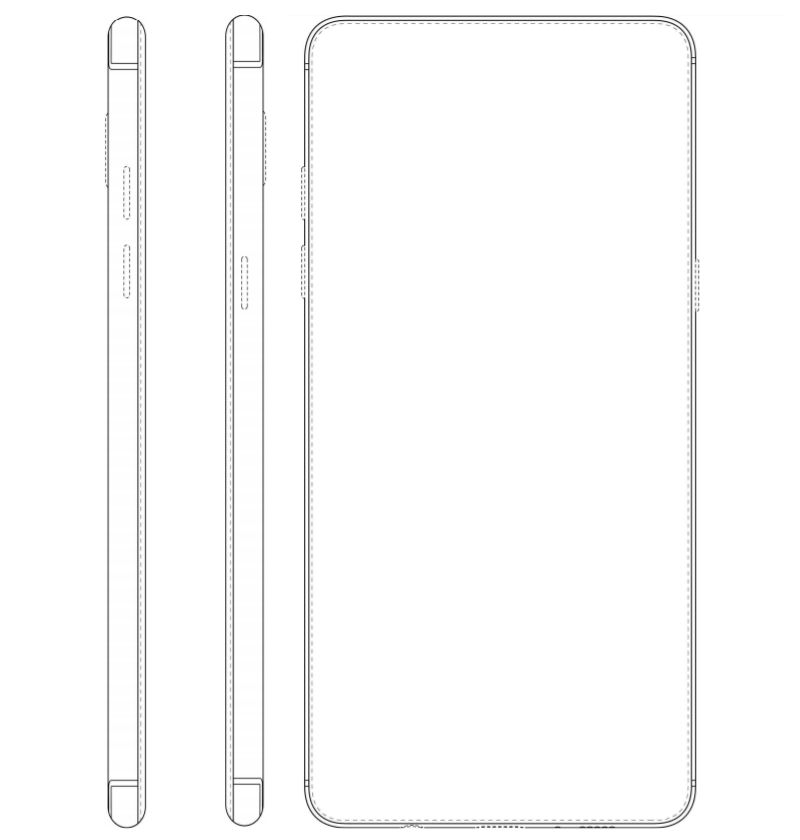 Smartphone Samsung hoàn toàn không có viền cạnh xuất đầu lộ diện