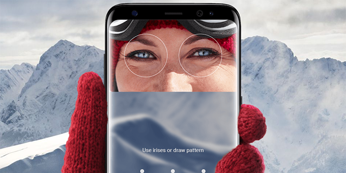 Galaxy S9, S9 Plus sẽ dùng máy quét mống mắt 3MP tốt hơn thế hệ cũ