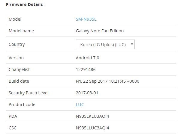 Tin vui cho những ai đang dùng Galaxy Note FE