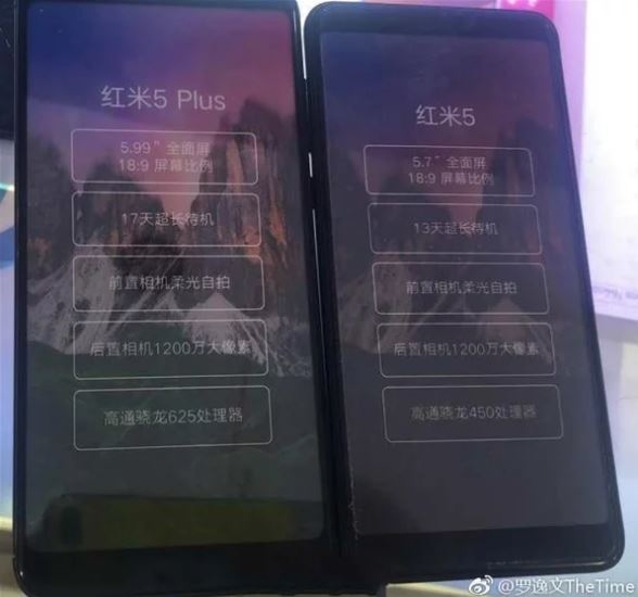 Xiaomi Redmi 5, Redmi 5 Plus rò rỉ thêm nhiều thông số cấu hình