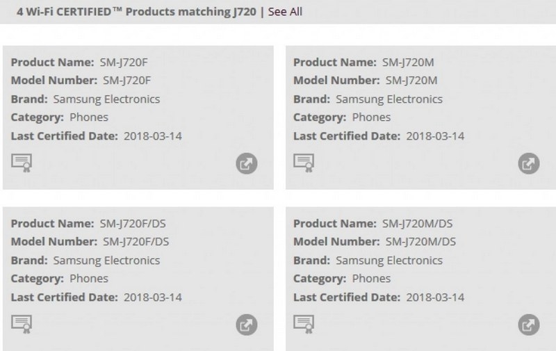 Nhiều phiên bản Galaxy J7 (2018) đạt chứng nhận quan trọng và có mặt trên Geekbench