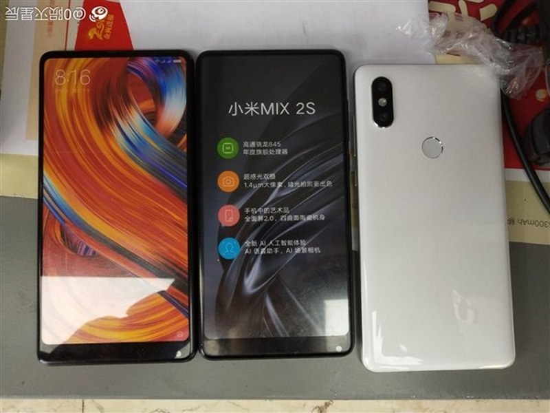 Mi MIX 2S camera kép, chip Snapdragon 845, giá rẻ lộ ảnh thực tế trước giờ ra mắt