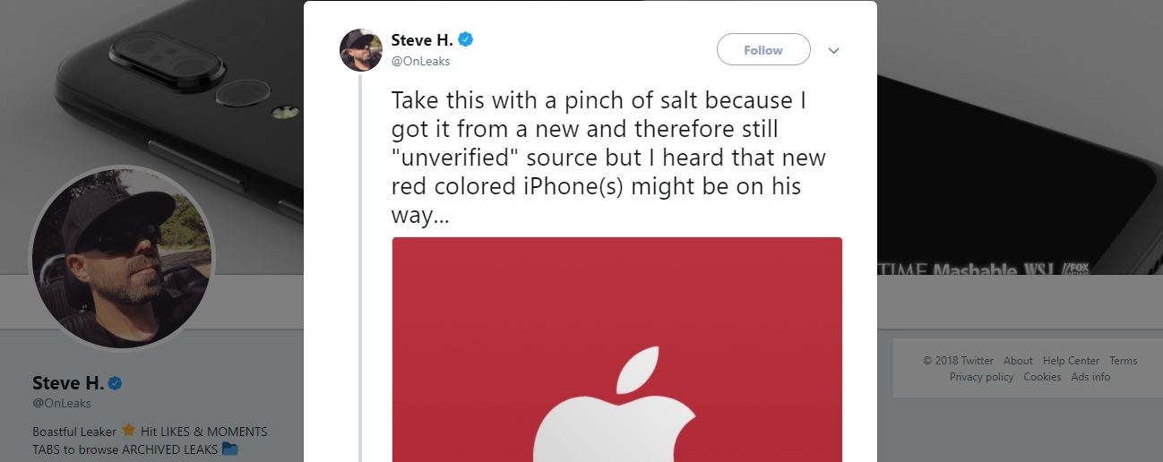 iPhone 8, iPhone 8 Plus và iPhone X màu đỏ sẽ lên kệ ngay trong tháng này
