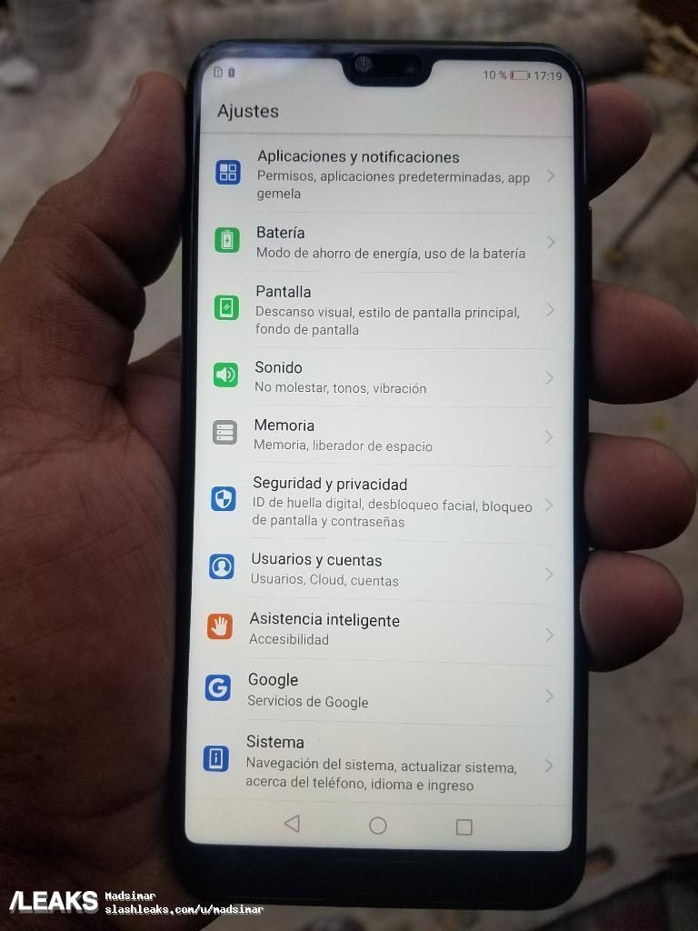 Huawei P20 bất ngờ lộ ảnh thực tế kèm thông số cấu hình chi tiết