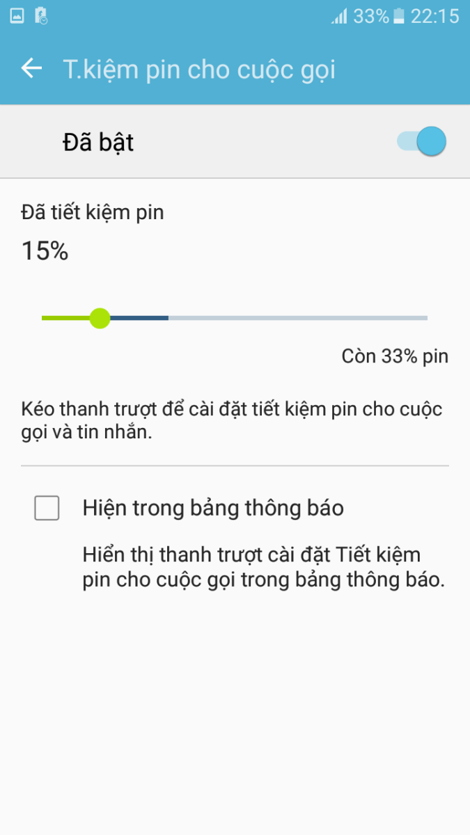 Các cách tiết kiệm pin trên Samsung Galaxy J5 Prime