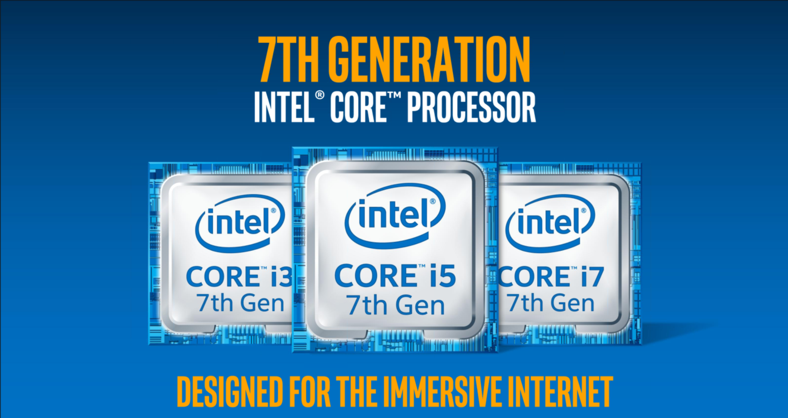 Intel chính thức ra mắt thế hệ CPU thứ 7 có tên là Kaby Lake