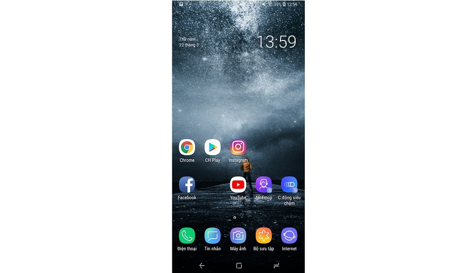 cách bật chế độ ban đêm cho điện thoại Galaxy S9 và S9+