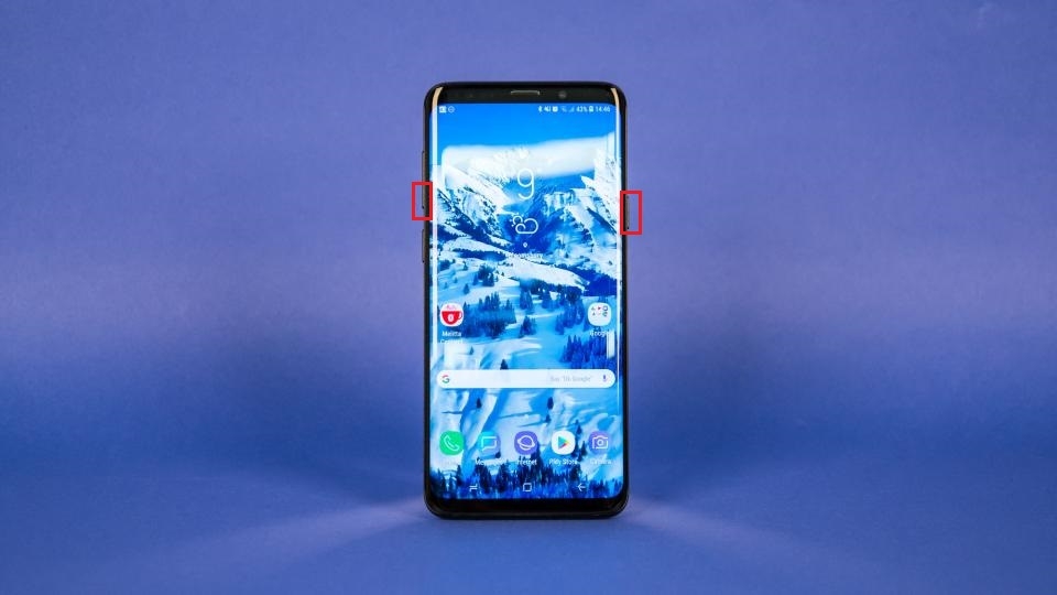 cách chụp ảnh màn hình trên Samsung Galaxy S9 và S9 Plus