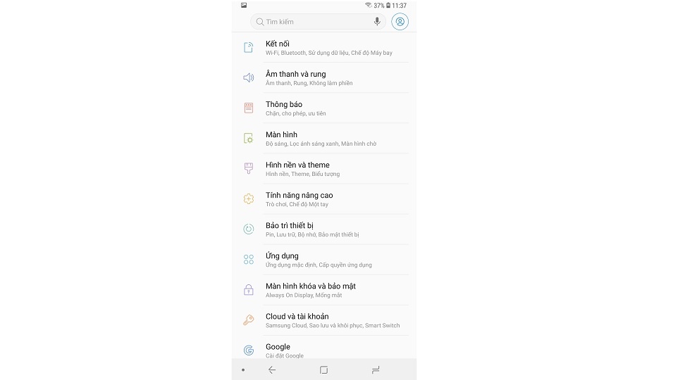 cách chụp ảnh màn hình trên Samsung Galaxy S9 và S9 Plus