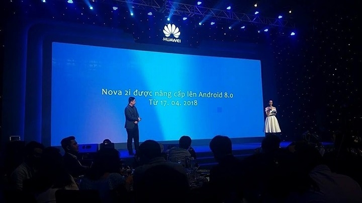 Cập nhật Android 8.0 cho Huawei Nova 2i
