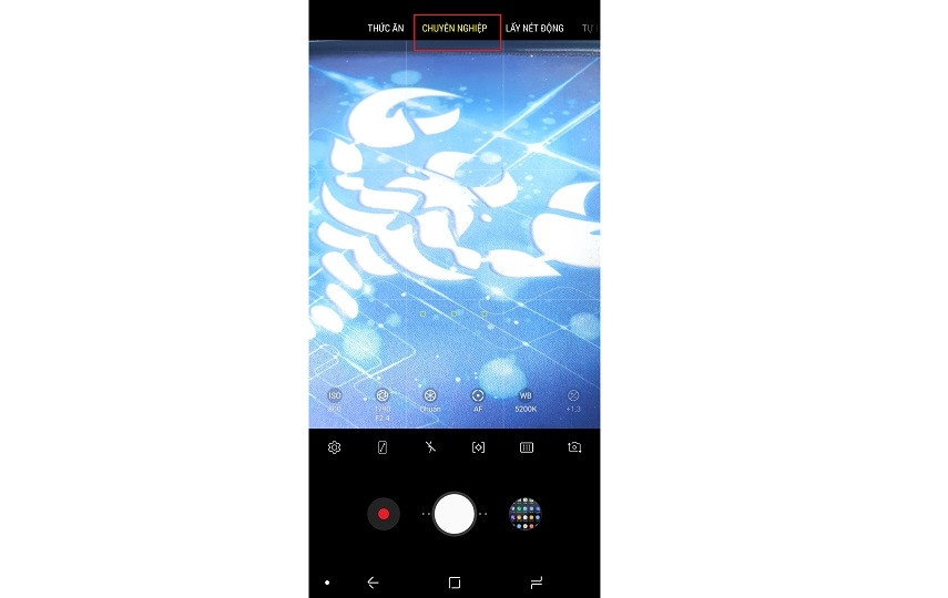 điều chỉnh khẩu độ Camera trên Samsung Galaxy S9 và S9 Plus
