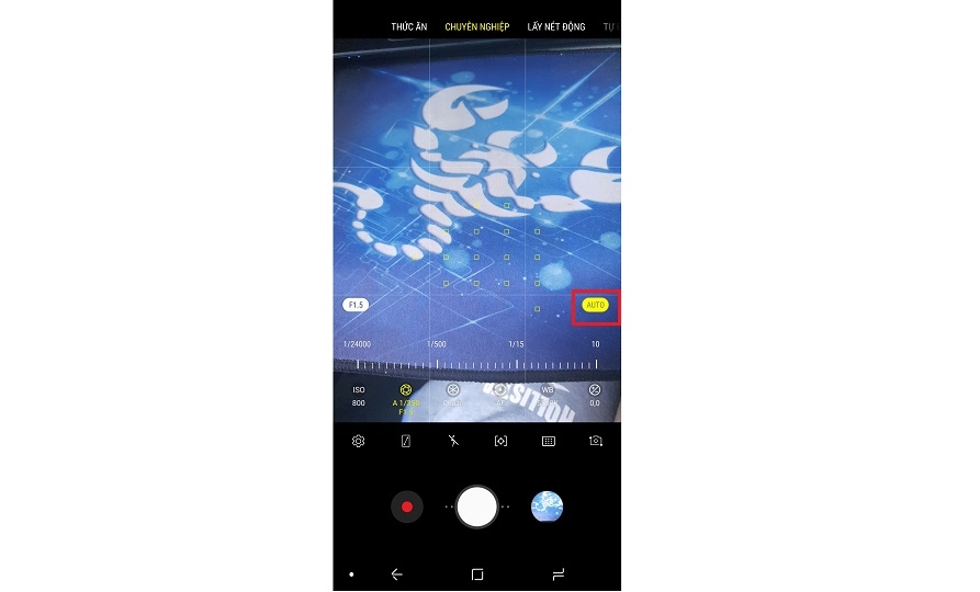 điều chỉnh khẩu độ Camera trên Samsung Galaxy S9 và S9 Plus