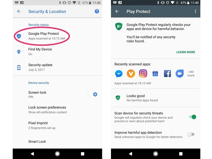 tính năng mới của Android O