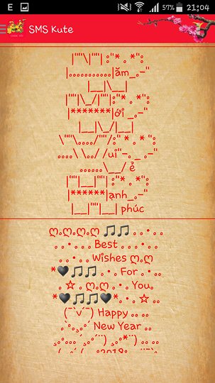 ứng dụng chúc tết trên điện thoại Android ứng dụng chúc tết trên điện thoại Android