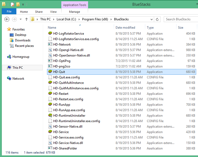 Phần mềm giả lập Android BlueStacks