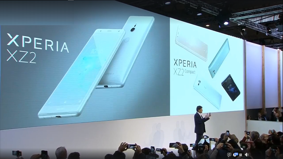 ra mắt Sony Xperia XZ 2 và XZ2 compact
