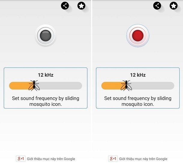 dụng hỗ trợ điện thoại đuổi muỗi trên android