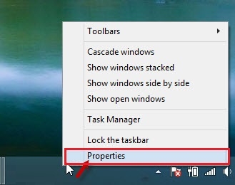 dẫn người dùng cách thu nhỏ thanh taskbar win 10