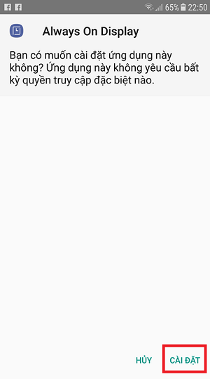 bật Always On Display trên Android 7 Nougat