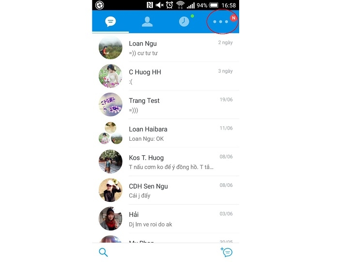 Hướng dẫn xem lại lịch sử chat trên zalo Hướng dẫn xem lại lịch sử chat trên zalo