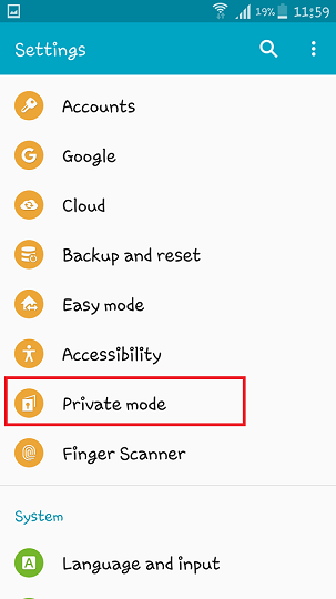 Bảo mật tập tin trên Android