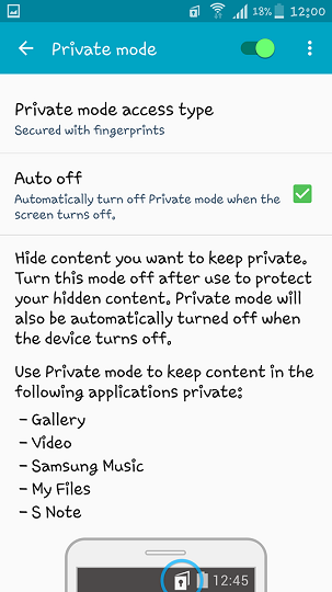 Bảo mật tập tin trên Android