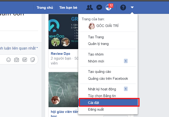 muốn đổi mật khẩu Facebook làm sao
