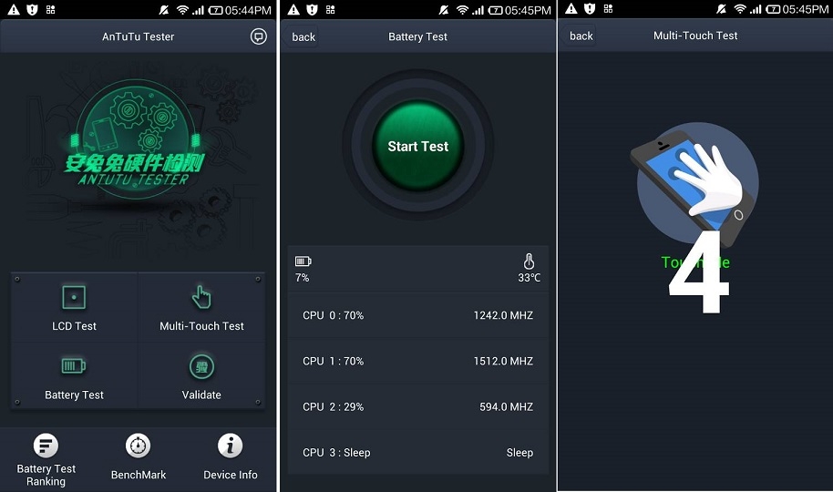 phần mềm kiểm tra điện thoại Android