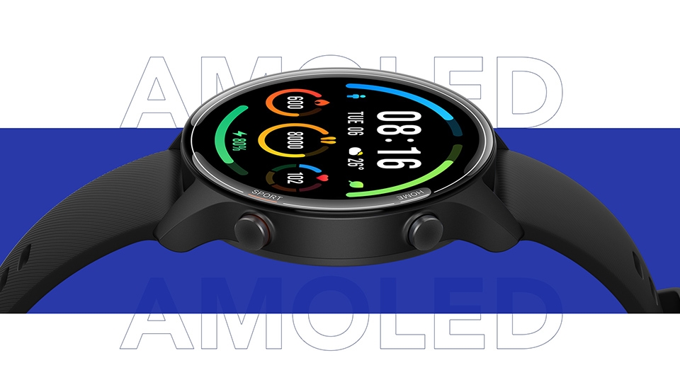 Đồng hồ thông minh Mi Watch | Màn hình Amoled sắc nét