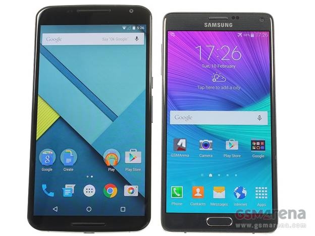 Nexus-6-vs-Galaxy-Note-4