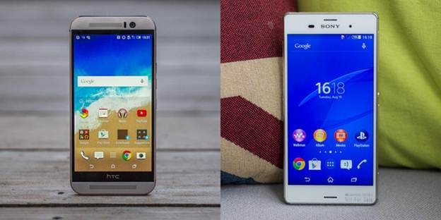 HTC_One_M9_voi_Sony_Xperia_Z3
