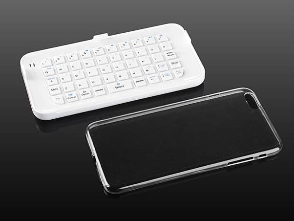 iPhone 6 Plus và bàn phím Bluetooth