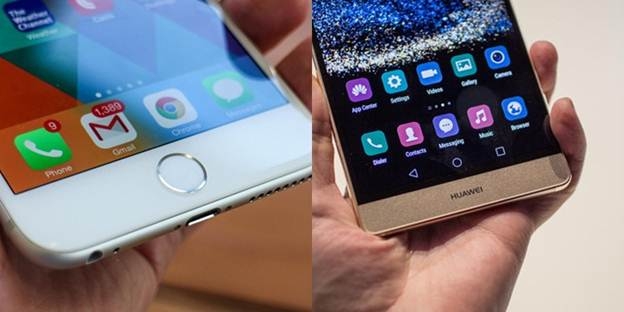 Huawei-P8-vs-Apple-iPhone-6