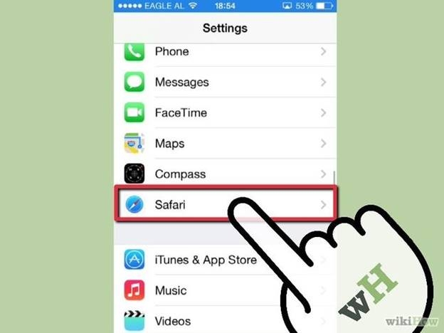 Hướng dẫn xóa bộ nhớ đệm của trình duyệt web trên iPhone
