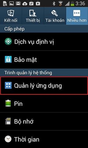 Tắt ứng dụng không cần thiết trên máy