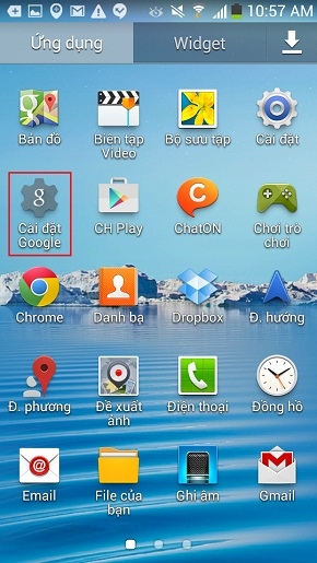 Tắt quảng có trên điện thoại Android