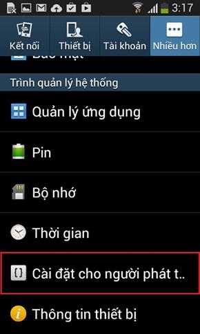 Vô hiệu hóa các hiệu ứng động