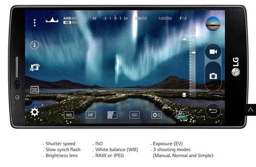 sử dụng đa tính năng trên camera LG G4