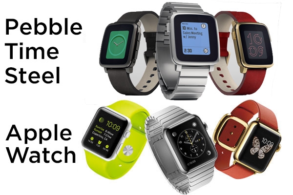 Pebble Time Steel