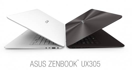 Thiết kế của Asus Zenbook UX305 không kém phần ấn tượng