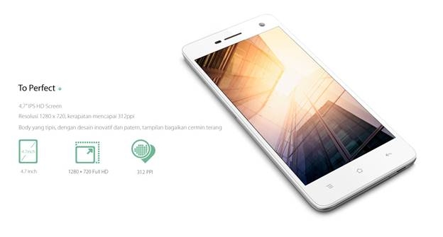 Màn hình hiển thị OPPO Mirror 3