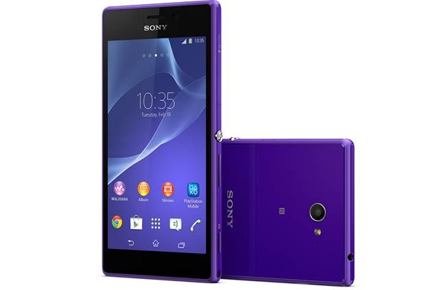 Thiết kế Sony Xperia M2