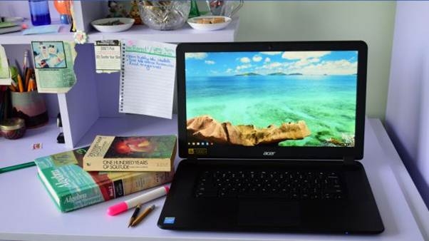 Thiết kế sang trọng và mạnh mẽ của Acer Chromebook 15 C910