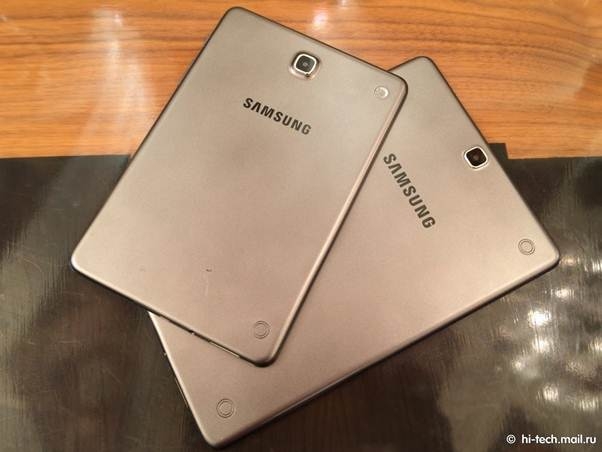 Thiết kế và màn hình của Galaxy Tab A
