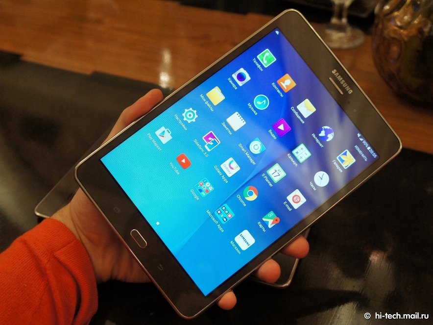 Cấu hình Galaxy Tab A
