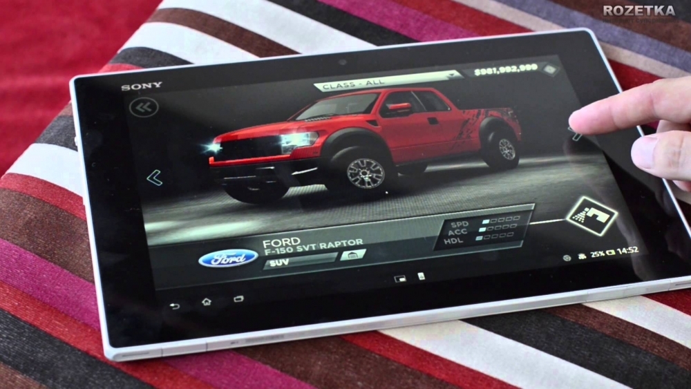 Kết nối và dung lượng pin của Xperia Tablet Z4
